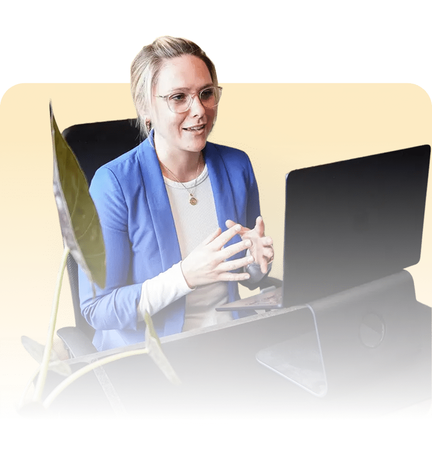 Beratung mit einer Invest4Kids-Beraterin